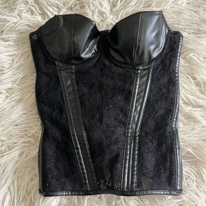 Vintage Black Corset